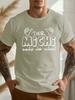 Unisexs Der Michi Macht Dat Schon Funny Gerunisex Saying T Shirt Casual Cotton Short Sleeve Oneck Tee