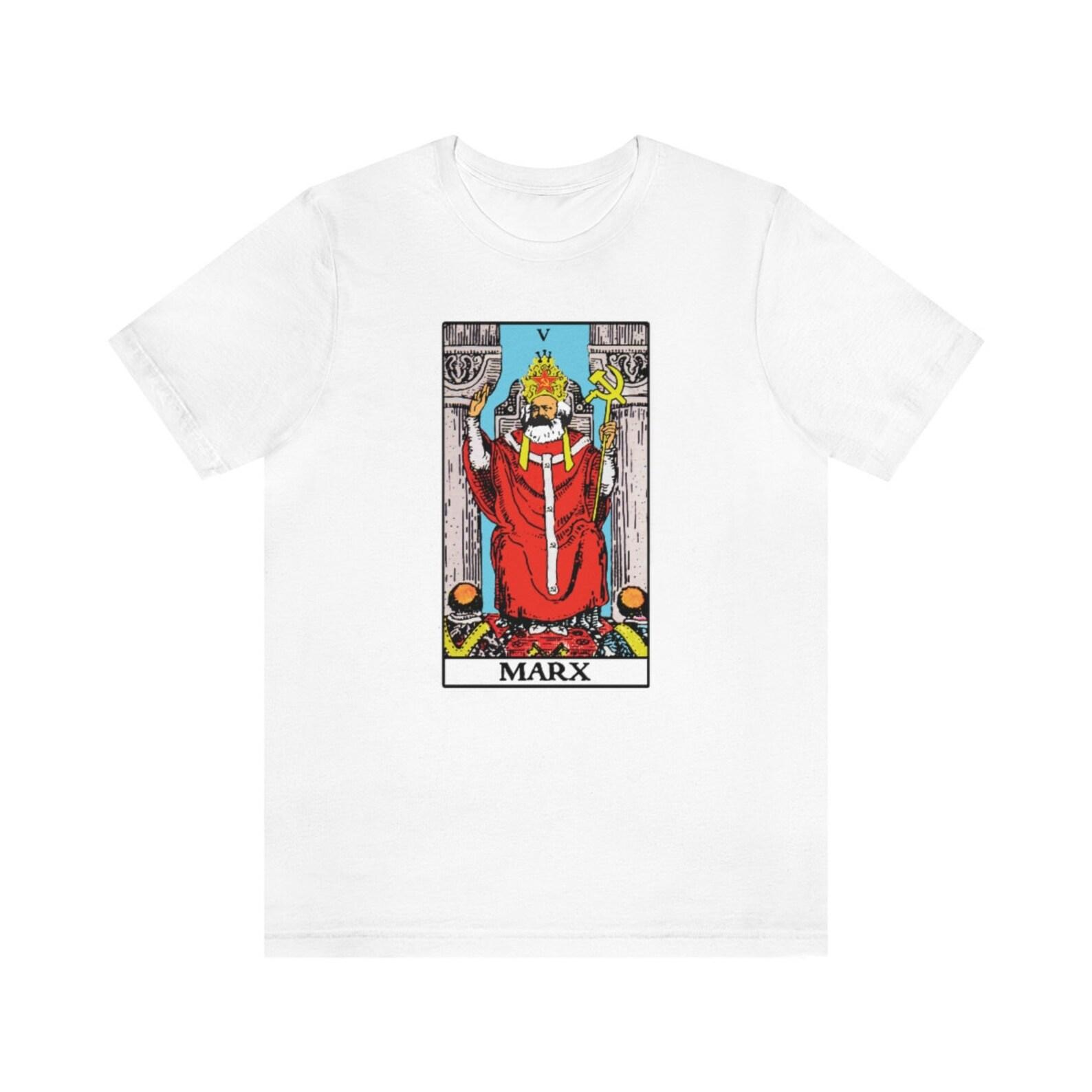 Marx Hierophant Tarot Philosophy Shirt 2XL