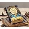 Tree of Life  Grimoire Leather Journal, Blank Spell Book of Shadows Celestial Leather Journal Gifts For Him Her.