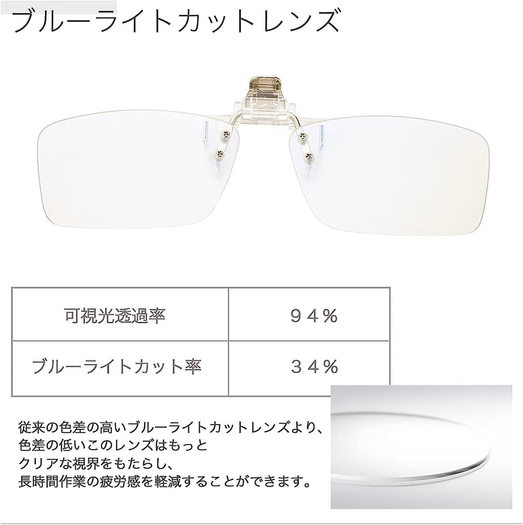 [CEETOL] Clip-on Reading Glasses, Portable, Lightweight, Compact, Blue Light Blocking, Stylish, Unisex, Wearable Over Regular Glasses (Magnification: