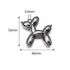 5Pcs Acrylic Pendant Plated Colored Cute Bubble Dog Pendant For DIY Men Women Earrings Necklace Jewelry Accessories Wholesale