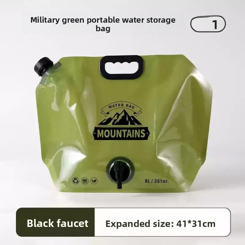Duża pojemność Zagęszczona Samochodowa Kempingowa Spożywczy Miękki Zewnętrzny Przenośny Worek na Wodę