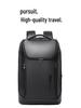 BANGE Men's Casual Leather Business Backpack - Top Layer Cowhide Fashion Computer Bag