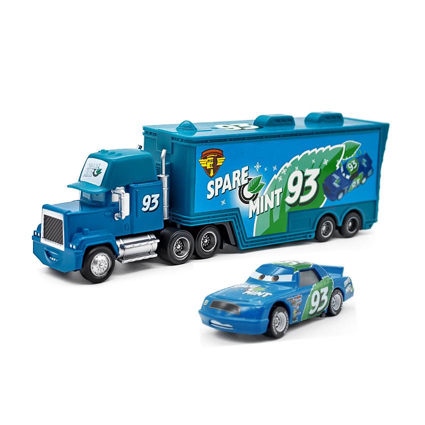 Mack Truck & Race Car Alloy Toy Set for Kids