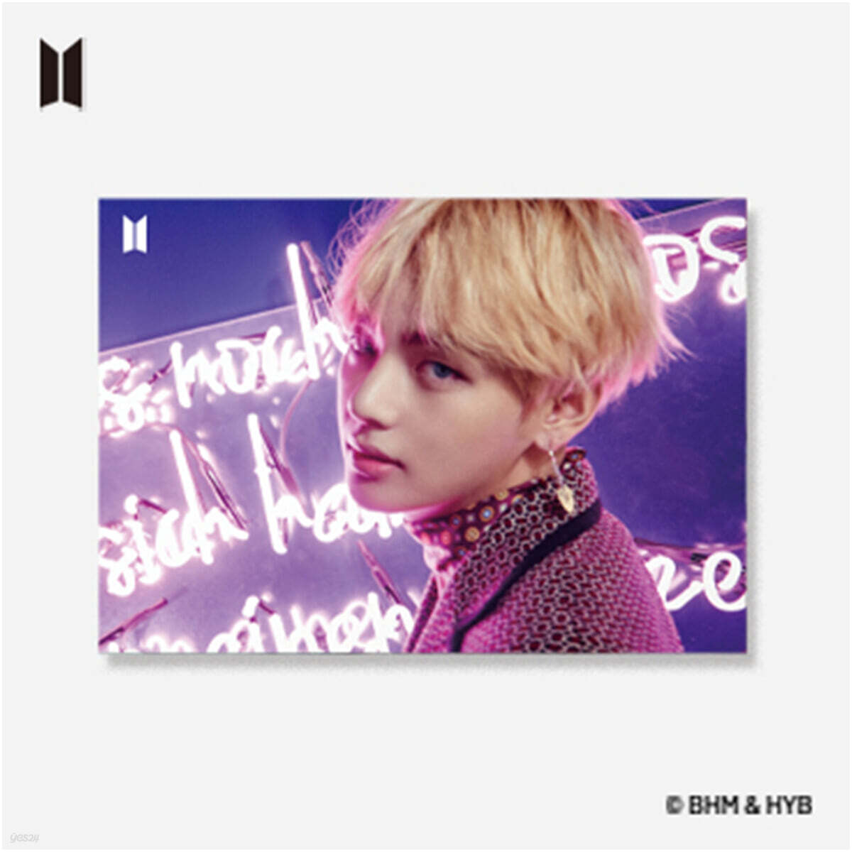 

[BTS - WINGS] Lenticular Postcard [V ver.]