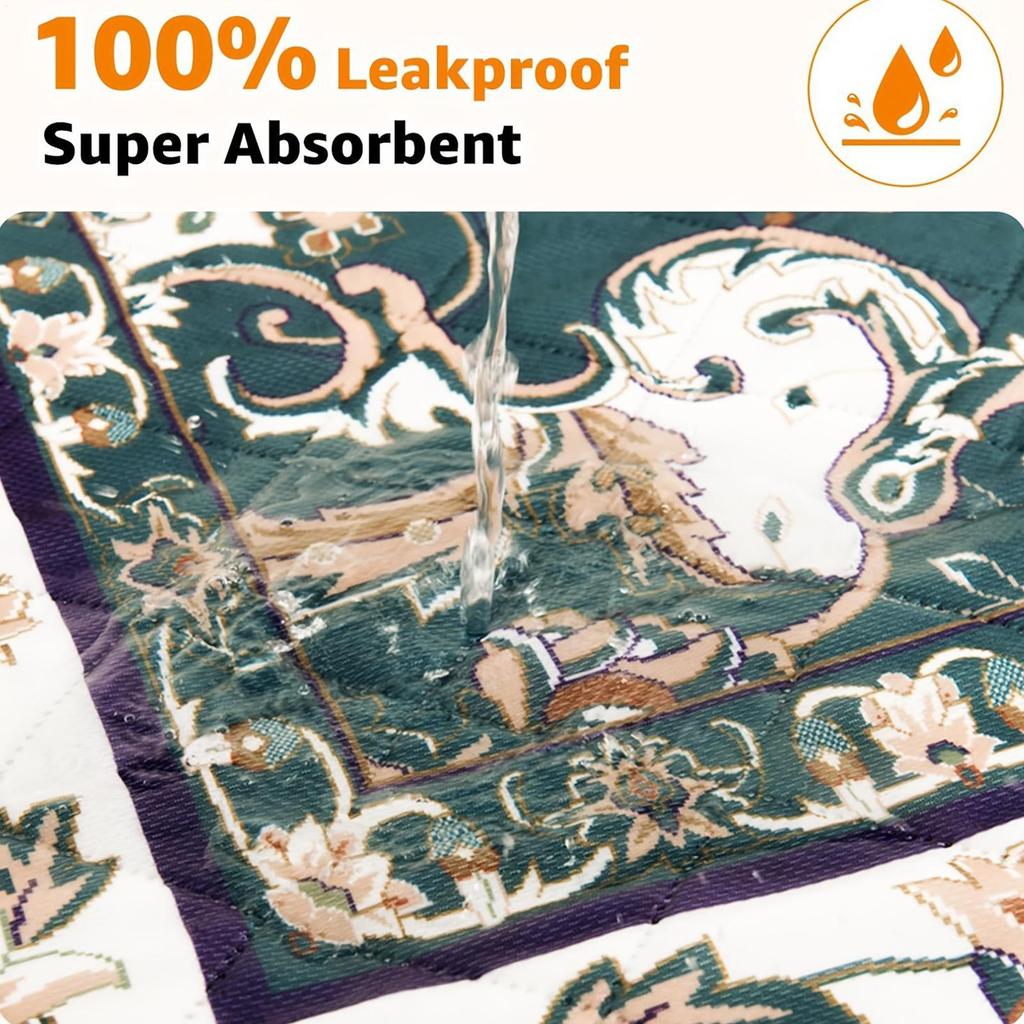 Puppy Pads 50x50cm Soft Non-slip Fast Absorbent Mat Reusable And Washable Absorbent Pee Pads For Floor Cage Sofa Home Travel
