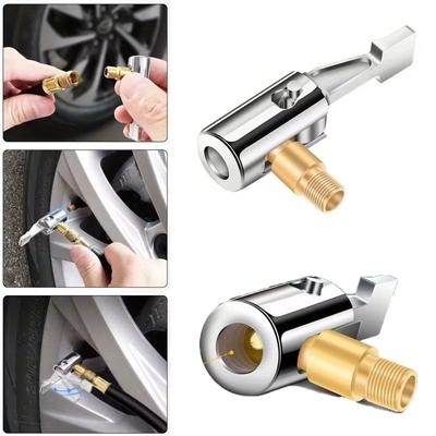 Car/Truck Tyre Wheel Air Tire Chuck Inflator Pump Valve Clip Connector Brass Tyre Wheel Valve For Inflatable Pump