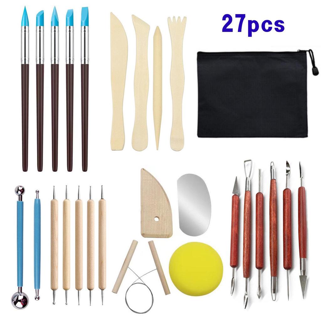36-in-1 Polymer Clay & Keramik Modellierwerkzeug Set