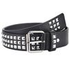 [White Fang] Belt, Casual, Cool, Stylish, Metal, Rock, Punk, Men's & Women's, BT819 (Silver)