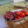 Metal Serving Dish Vintage Tinplate Dinner Plate Stainless Steel Serving Tray Round Seasoning Plates Set For Fruits For Dining