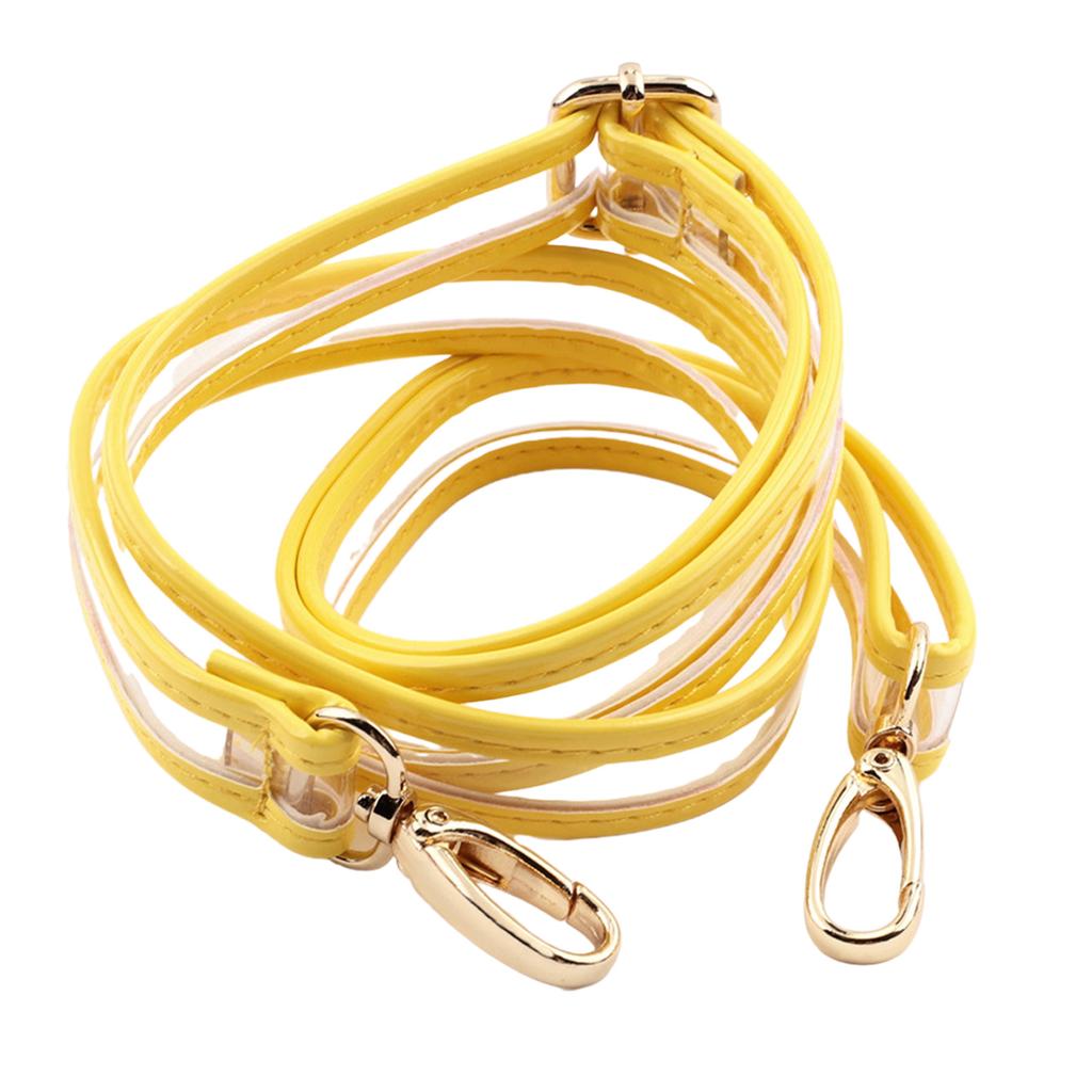 Crossbody Handle Fashionable Strap Long Shoulder Belt Long PVC Strap Comfortable Bag Handle for DIY Customization