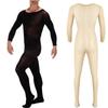 New Plus Size Mens Bodysuit Underwear Sexy Long Sleeve Body Stocking Men Underwear Transparent Sexy Underwear for Men