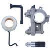 Chainsaw Replacement Oil Pump Worm Gear Replacement For 11226403205 Improves Oil Flow Oil Pump Worm Gear Kit Oil Pump