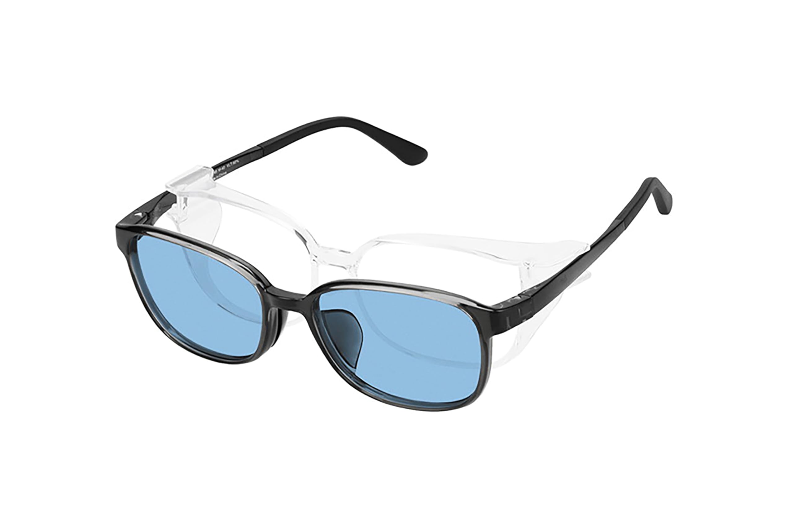 

Wellington-style 2-way sunglasses for pollen and droplet protection (detachable hood) (Gray (Clear) - ZN261G0513A1) PROTECT 2WAY Pollen glasses,