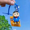 1Pcs Creative Genuine Crayon Shin-Chan Keychain Cute Cartoon Anime Doll Bag Pendant Small Gift Decoration Accessories