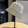 New plain hollow breathable bucket hat for women, simple and versatile for spring and summer, makes the face look smaller, foldable and trendy