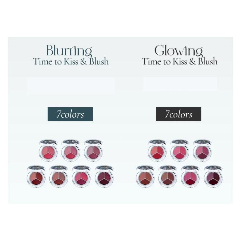 Dinto Glowing Time To Kiss & Blush 4.5g