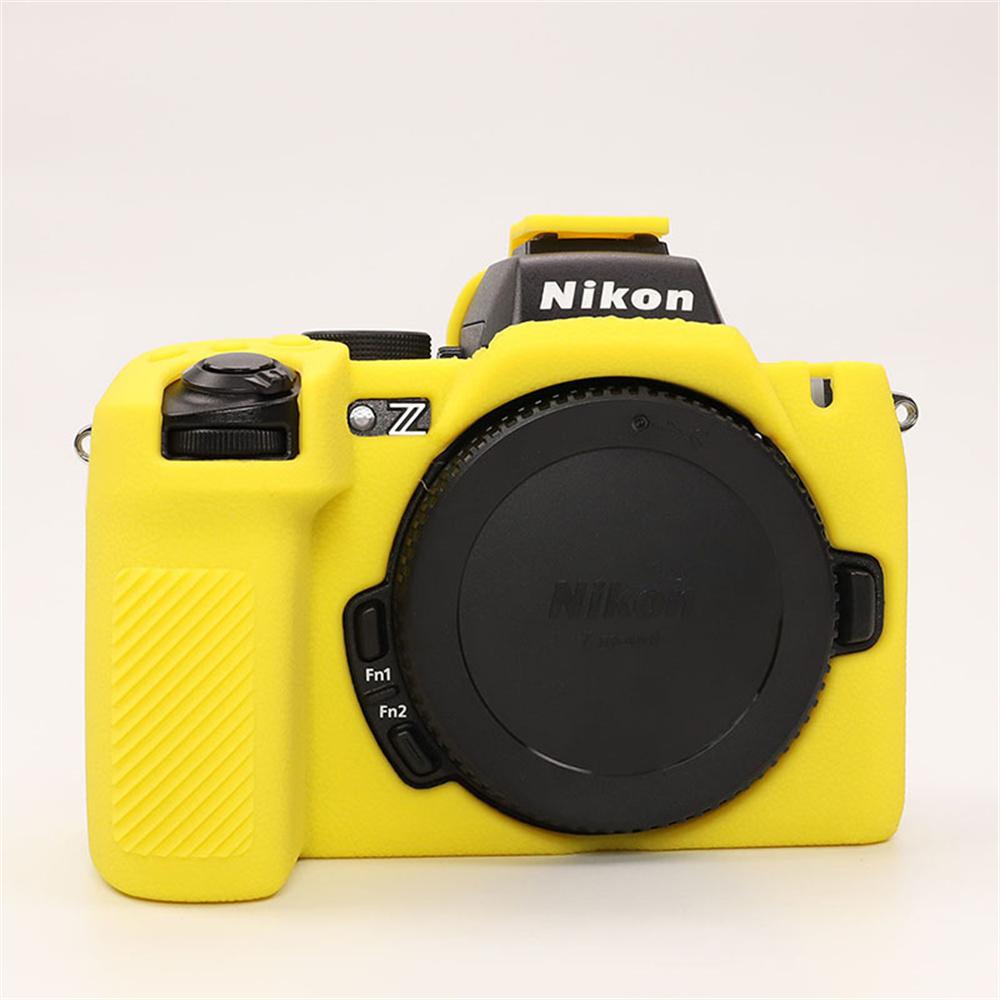 

Z50II Silicone Soft Armor Skin Camera Protective Case Cover For Nikon Z50II Z50 Mark II Protector Camera Bag