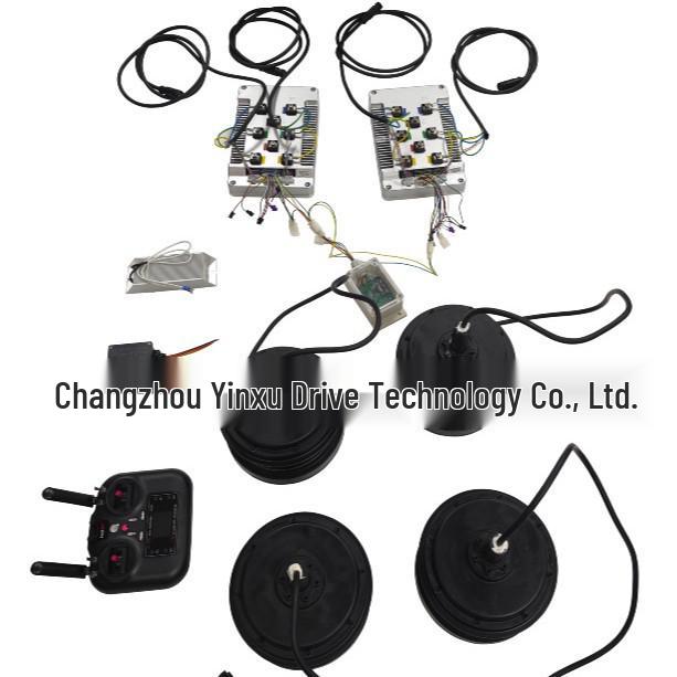 

Heavy-Duty 400N Torque Steel Gear Hub Motor Kit with Remote Control for Four-Wheel Drive