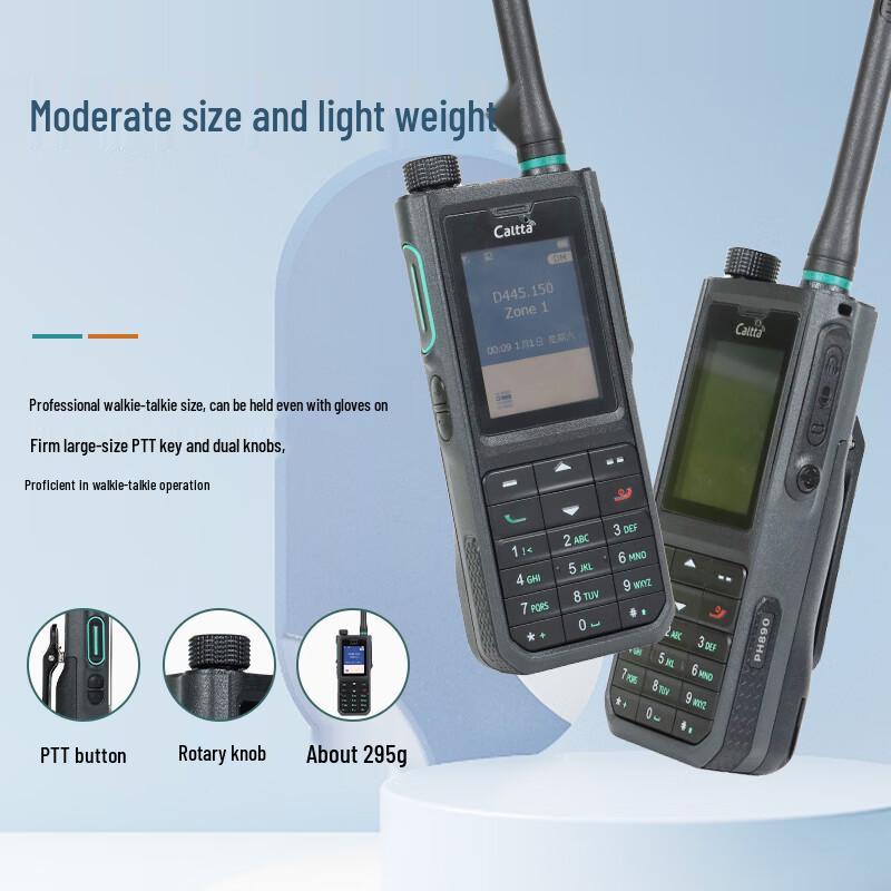 Caltta PH890 U(1) Encrypted Professional PDT Digital Walkie-Talkie (CN Version)