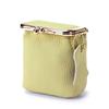 Mini Portafoglio da Donna in Vera Pelle con Chiusura a Bacio - Pochette Versatile per Monete e Rossetto