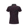 ANEW GOLF Women Fa Flower Pattern Short T-Shirt_Bu