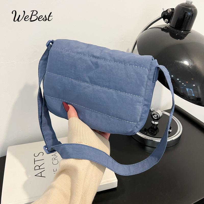 

New Fashionable Embroidered Thread Casual Hand-held Messenger Bag хакі