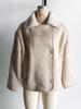 2024 Autumn/Winter Plus Size Suede & Velvet Women's Jacket with Turn-Down Collar