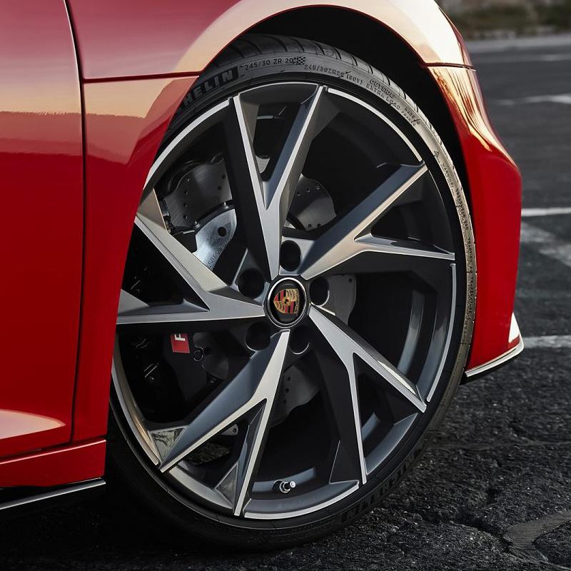 4 stk 60MM Bilhjul Senter Navkapsel Biltilbehør For Porsche Boxster Cayenne Panamera Macan Cayman 911 918 996 917 991