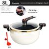 Yicang 8L Enamel Ceramic Micro-Pressure Soup Pot