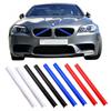 Front Grille Trim Strips Sport Styling Decoration Exterior Accessories For BMW F10 F11 F07 F01 F02 F06 F12 F45 F48 5 6 7 Series