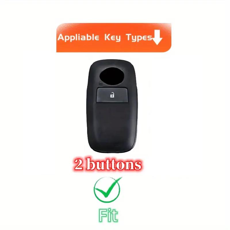 Key Fob Cover with Keychain for Daihatsu Rocky Car Key Cover for Toyota RAIZE Key Holder Remote Control Case