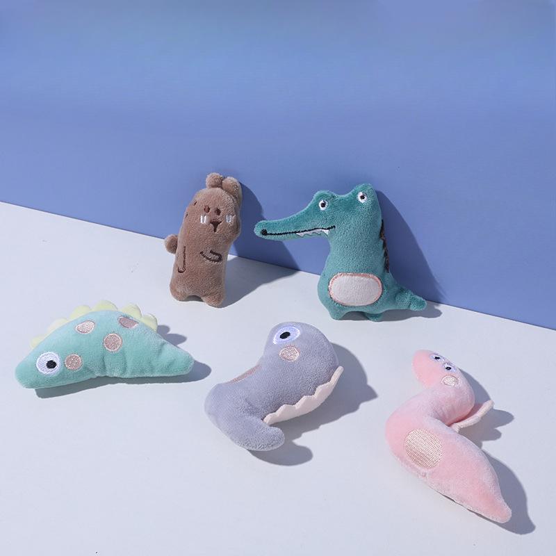 Pet SuppliesCartoon Plush Cat Toys Self-entertaining and Boring with Catnip To Amuse Cats Pet Interactive Toys