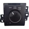 4x4 4WD Four Wheel Drive Selector Transfer Case Control Switch 7-Pins for 2005-2011 Dodge Dakota 2006-2008 Ram 1500 2006-2009 2500 3500 68021674AB