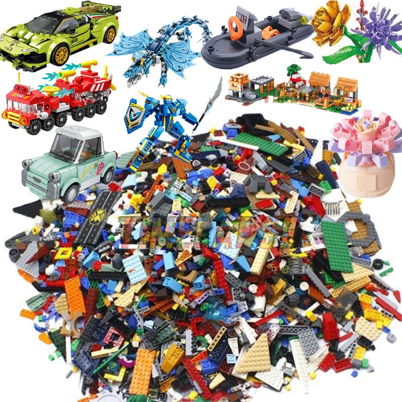 1500G Diy Moc Assorted Assembly Construction Blocks Bulk Basic Parts Timeless Model Blocks Creative City Sets Kid Educational Toys Gift