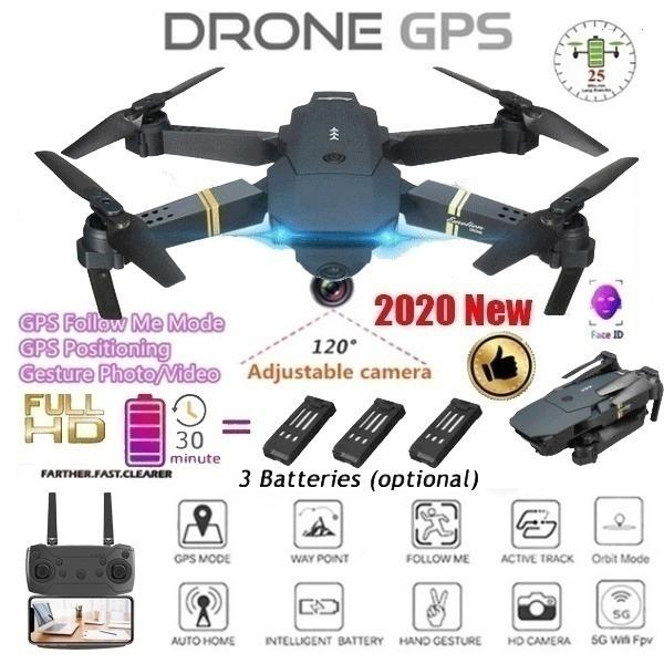 Mavic Pro Clone Professional Drones W1080P Live Video Drone Folding Helicopter Drones  E58