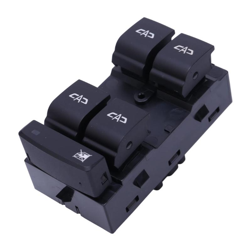 26211277 26211281 Electric Window Switches Panel, 12V Replacement Assembly with Four Window Buttons, Lock Function