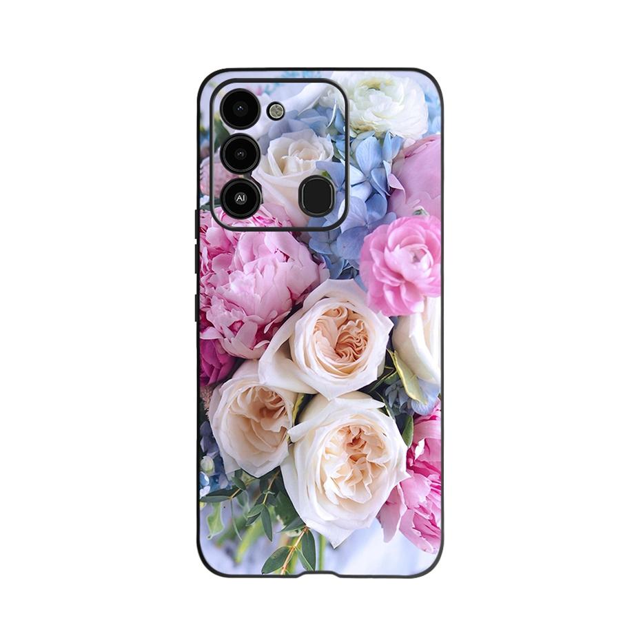 

For Tecno Spark 8 Case Soft Silicone Back Case for Tecno Spark 8C Spark8 KG6 Fundas Case Phone Cover Spark 8T Coque Spark 8