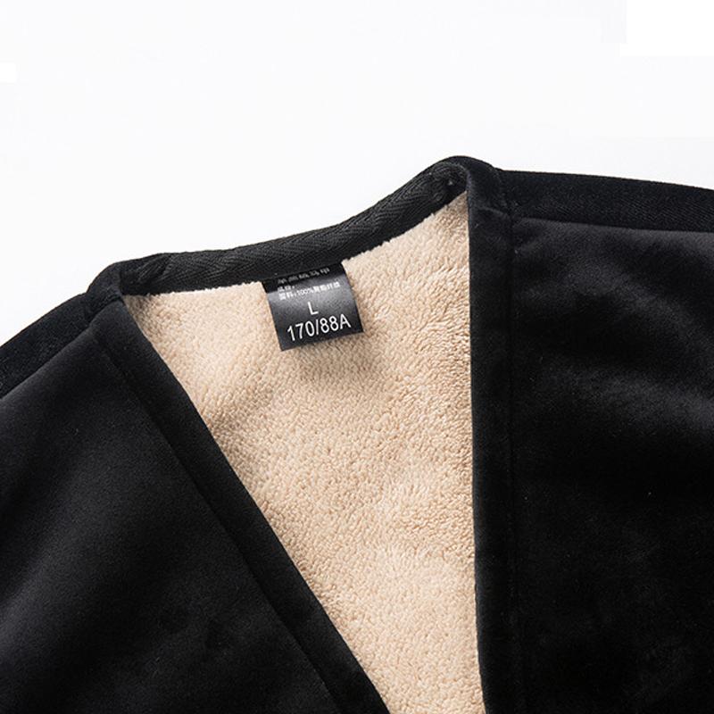 Summer Autumn Winter Plus Velvet Warm Clothes Mens Sleeveless Jacket Casual Coat Windproof Windbreaker Vest For Men Comfortable Personalized Clothes