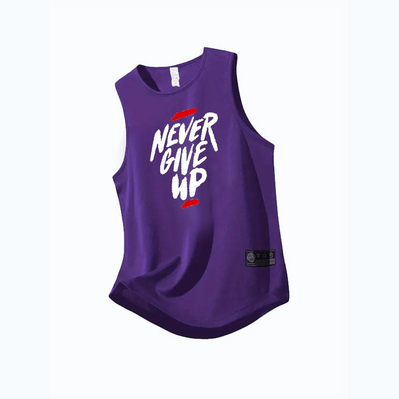 

Summer Tank Top Men Sleeveless Sweatshirt Vest Sportswear Workout Gym Tops 3XL