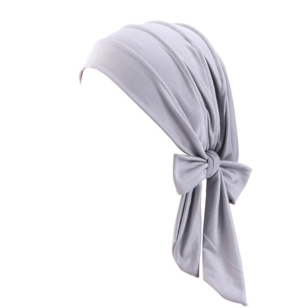 Breathable Headscarf Hat Long Tail Inner Hat Arab Wrap Hijab Daily