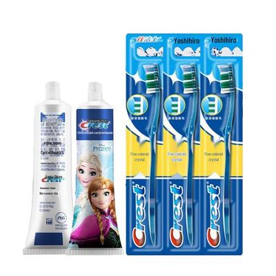 Crest Frozen Kids Toothpaste & 3 Toothbrushes Set