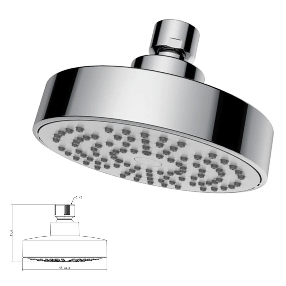 Wysokociśnieniowa Głowica Prysznicowa Oszczędzająca Głowica Prysznicowa Spryskiwacz Łazienkowy Duży Wypływ Wody Głowica Prysznicowa Akcesoria Łazienkowe Okucia