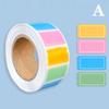 800 ks/sada Vodotěsné barevné štítky Samolepky Barevné kódování Odnímatelné štítky Štítek Pro inventář Adresa Klasifikace souborů