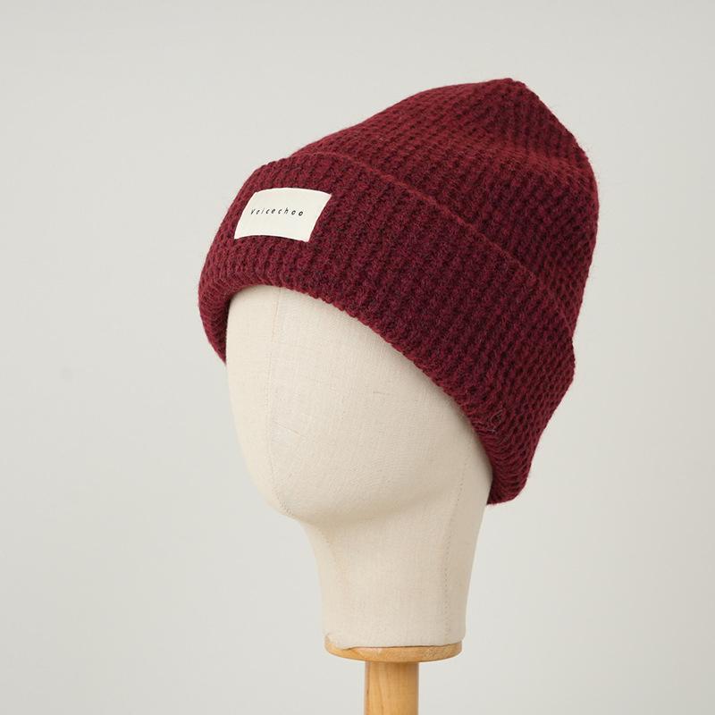 Wool Hat Women's Autumn Winter Warm Knitted Pullover Hat for Men Sleeve Cap Skullies Beanies Ski Cap