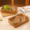Chengxuan Chinese Style Imitation Rattan Serving Tray