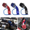 Universal 76mm Car Racing Cold Air Intake System Turbo Induction Pipe Tube Kit Aluminum With Cone Air Filter Inlet