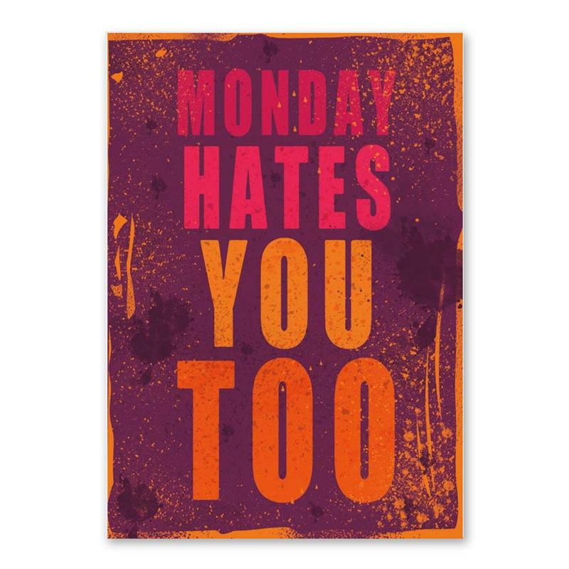 Classical Vintage Living Room Decorative Painting Office Inspirational Sentences Wall Canvas Painting English Alphabet Picture