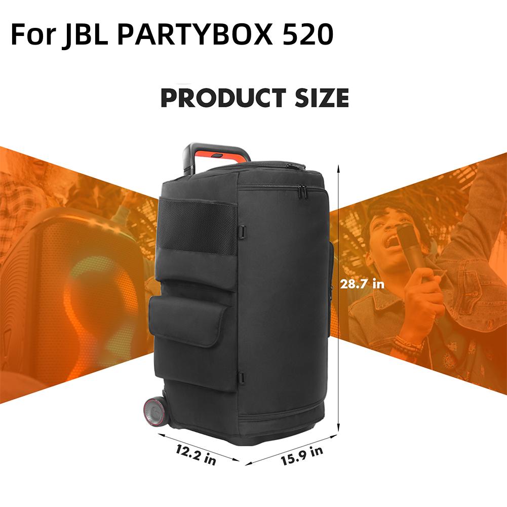Přenosný reproduktor Prachový kryt Pro JBL PartyBox 1000/710/520/320/310/120/110 Vodotěsné pouzdro na reproduktor Cestovní ochranná úložná taška