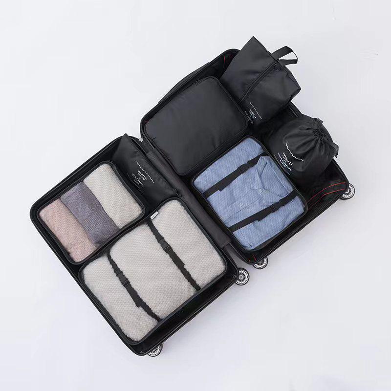 Travel Organizer Set: Separate Bags for Clothes and Underwear, Suitcase and Maternity Packing Solution.